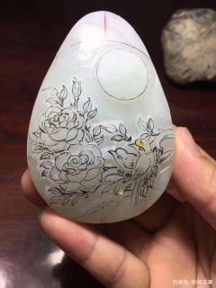 和田玉原石好是优势,雕工好是本事