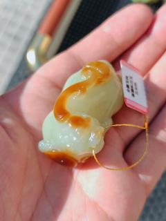 精品貔貅,各种造型的都有,新疆和田玉山料,包新疆的料子,看上哪个来9